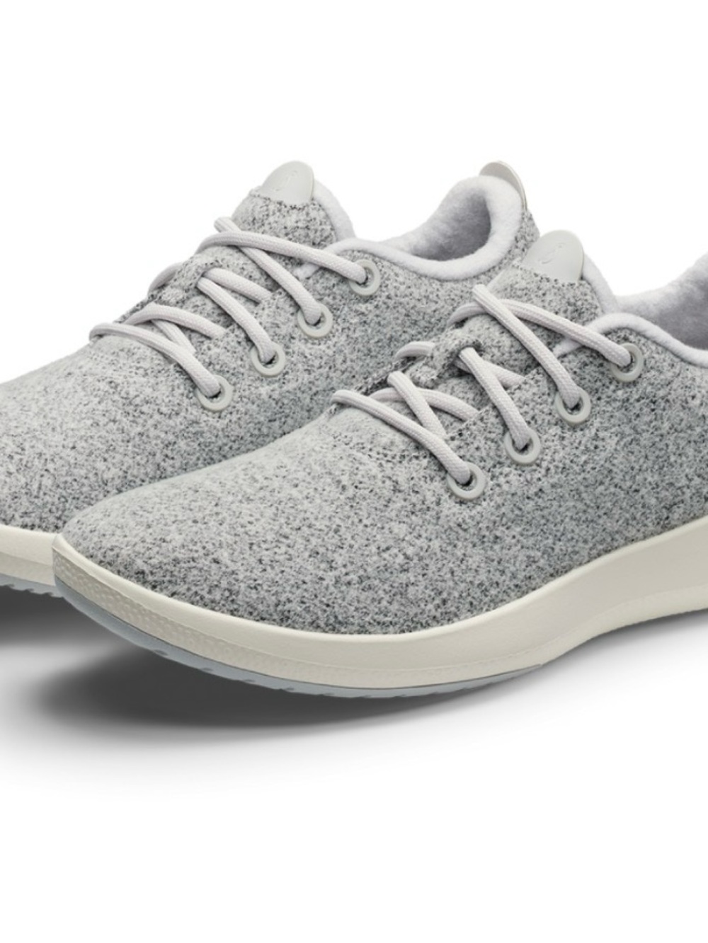 Allbirds Wool Runner Mizzles, natural gray with cream sole